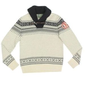 Ralph Lauren Rugby Co. Wool Cozy Sweater with Elbow Patches